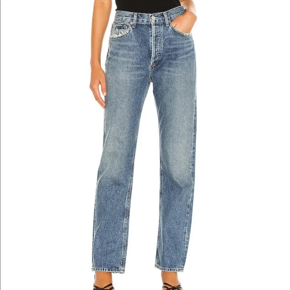AGOLDE Lana straight denim
